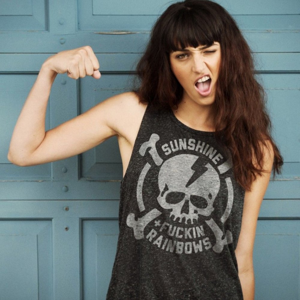 Buy Me Brunch Sunshine & Rainbows Tank